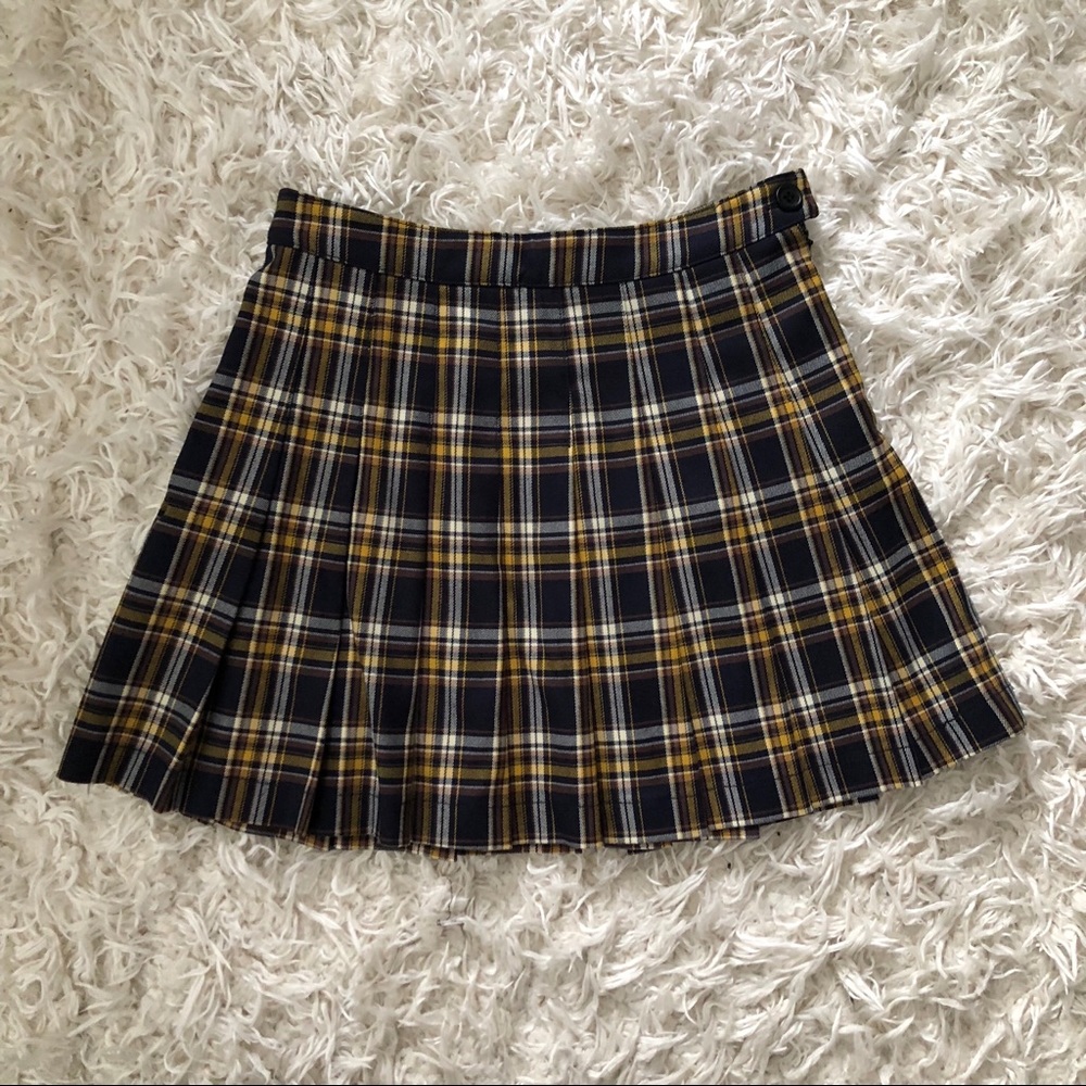 Plaid Tennis Skirt
